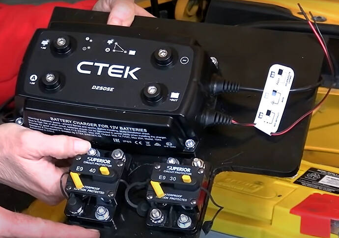 CTEK D250 SE - Plaque de montage