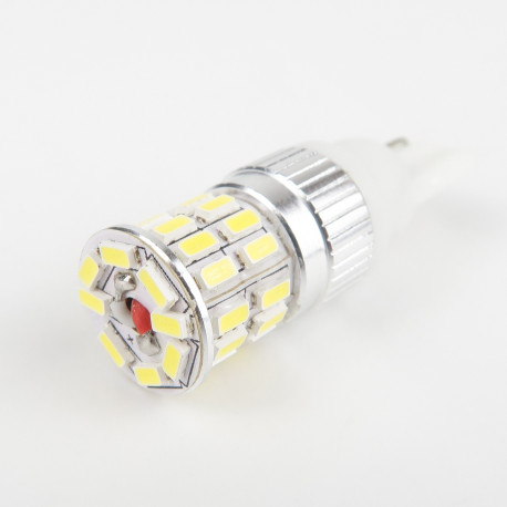 Ampoules T20 LED W21/5W Blanc Veilleuses 12 SMD CREE 7443 Auto